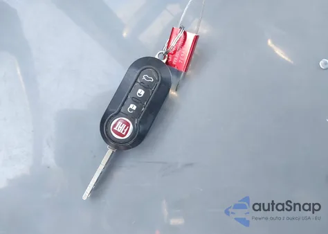 2017 Fiat 500E Battery Electric from USA, damaged, VIN 3C3CFFGE5HT550555